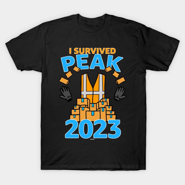 Swagazon I Survived Peak 2023 T-Shirt by Swagazon
